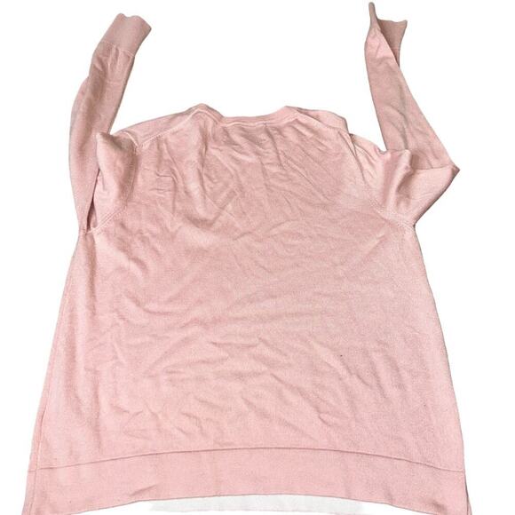 Calvin Klein Performance Woman's Pink sweater Top w/ Logo SZ LG lightweight - Picture 3 of 8